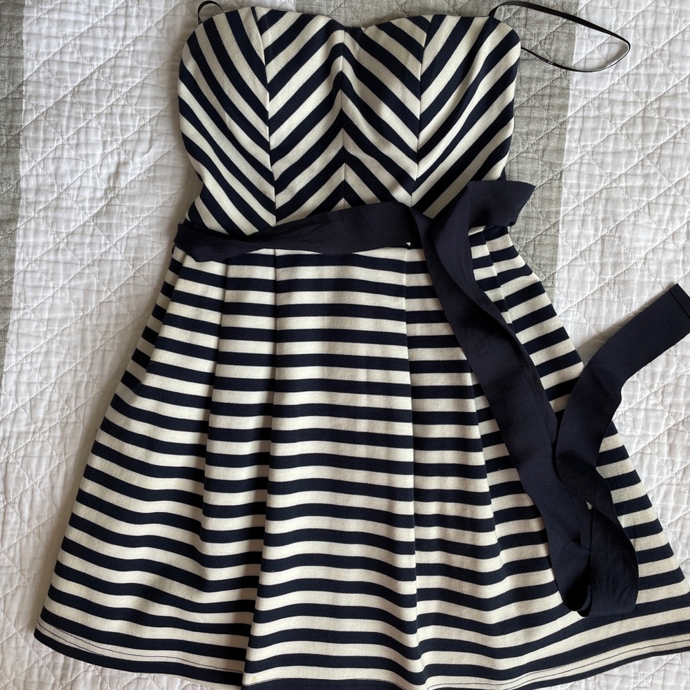 Forever21 A-line dress above the knees.